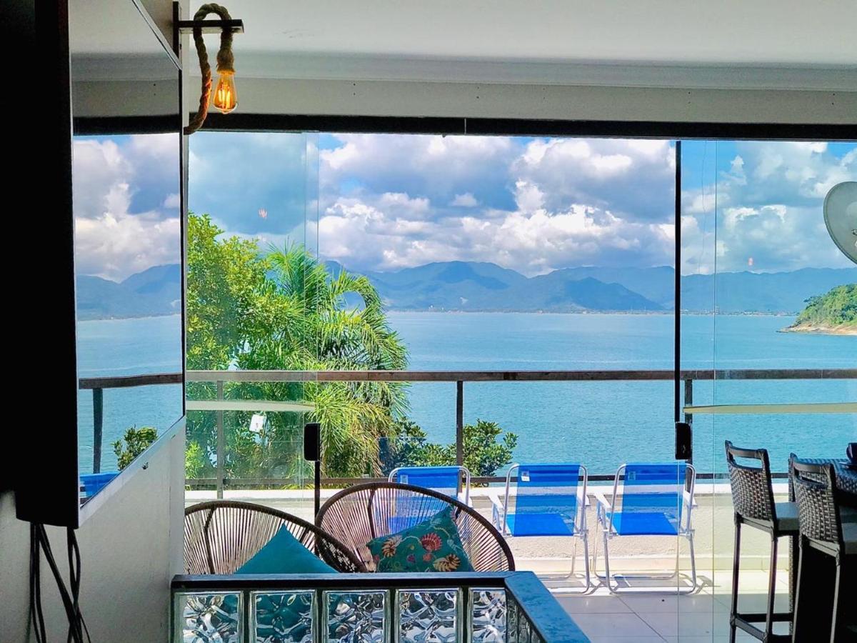 Lindo Duplex Pe Na Areia Com Praia Privativa Caraguatatuba Zewnętrze zdjęcie