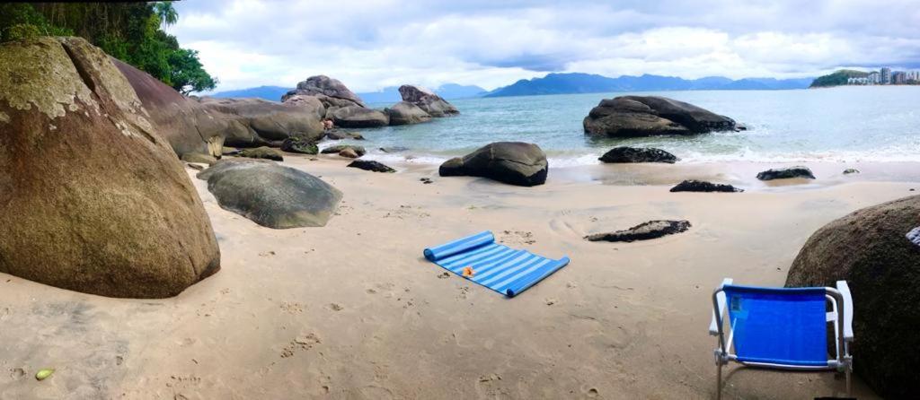 Lindo Duplex Pe Na Areia Com Praia Privativa Caraguatatuba Zewnętrze zdjęcie